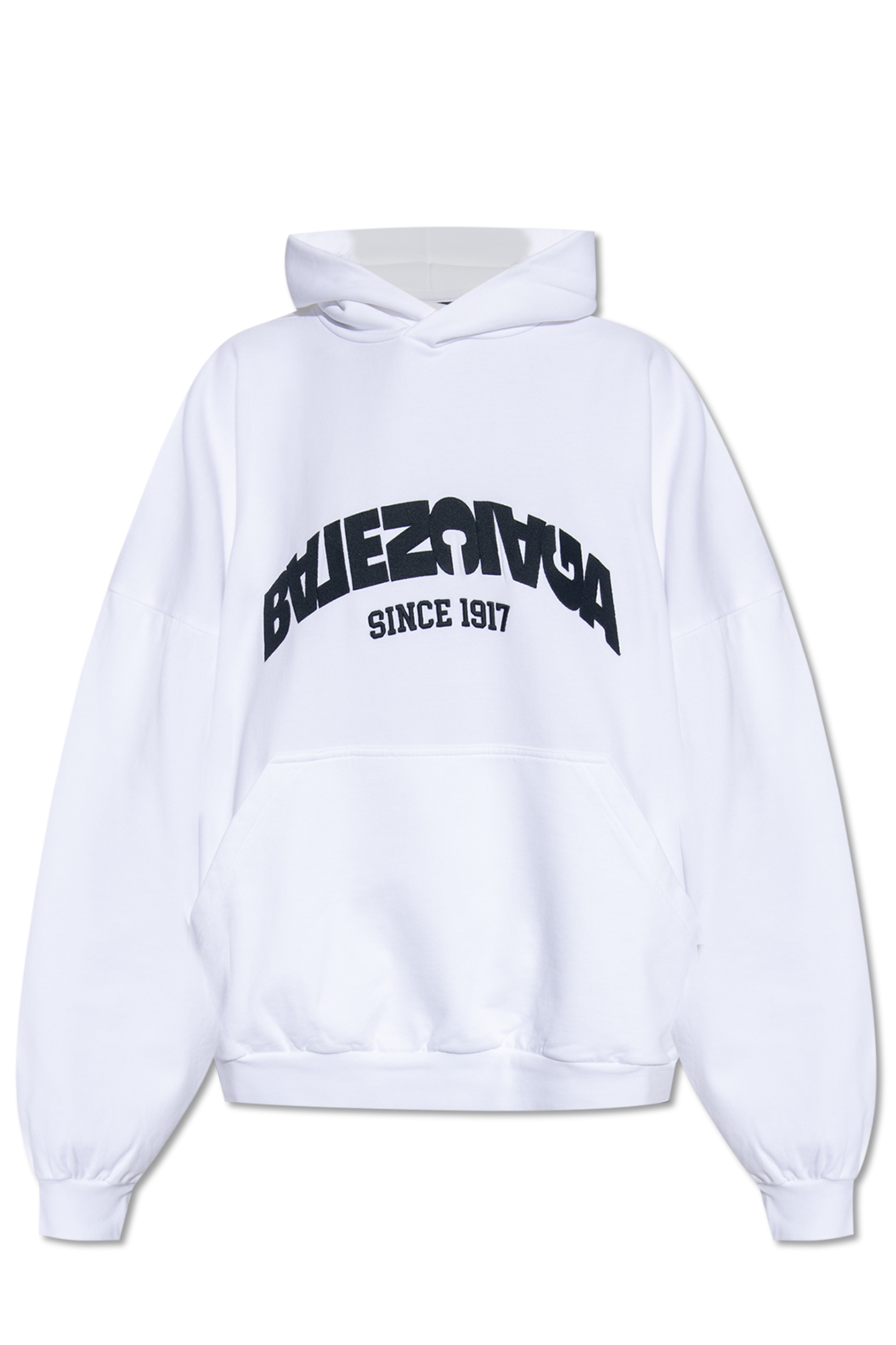 White Oversize hoodie Balenciaga - Vision Of Super Kids TEEN logo